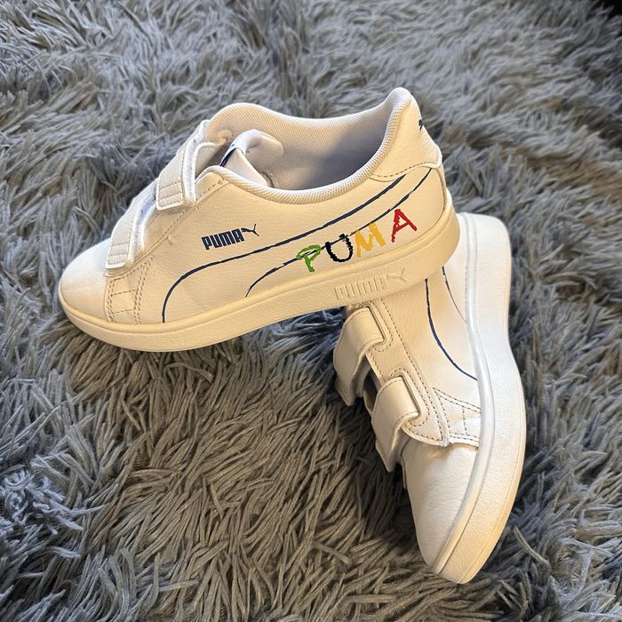 Puma Smash v2 Home School дитячі кросівки 20 см устілка влягнені 1 раз
