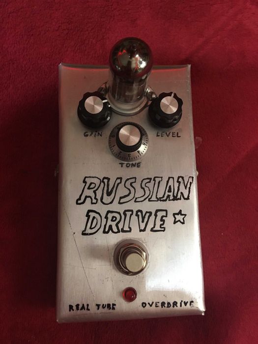 Efekt gitarowy lampowy Kafar RD ( overdrive ) nowy z zasilaczem