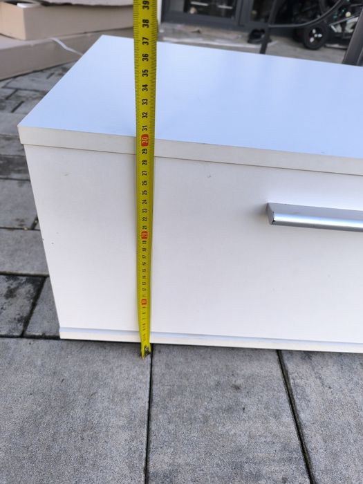 Szafka biała komoda RTV 175 x 30 x 40