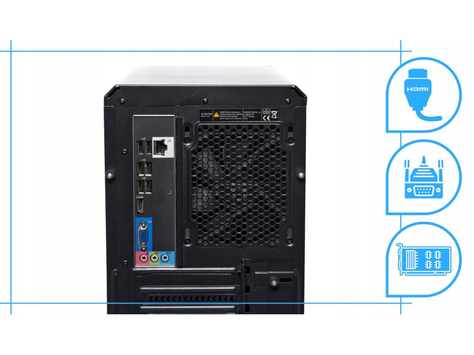 komputer stacjonarny baseoffice v3 i5 16gb ddr3 512ssd win10 pro