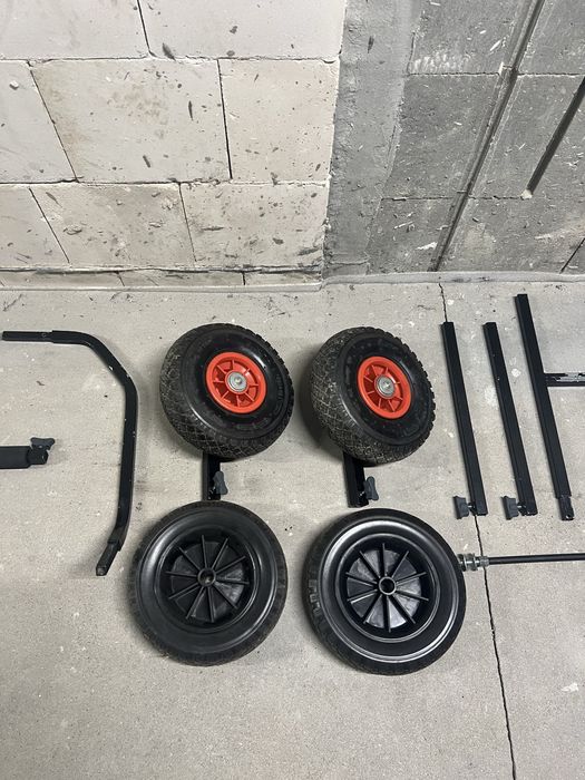 Układ system jezdny do kosza preston offbox wheel kit