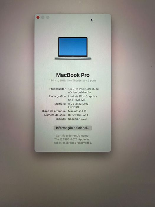 Macbook Pro 2019