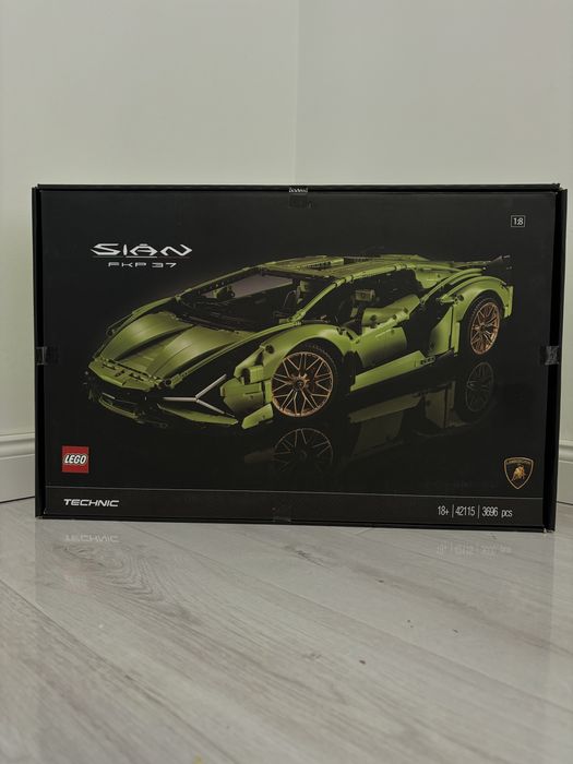 LEGO Technic Lamborghini Sián FKP 37 42115 – 1:8, 3696 elementów, NOWE