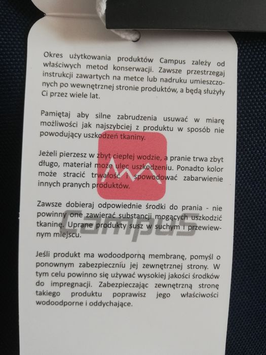 Plecak campus unisex granatowy