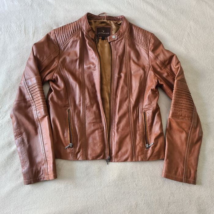 Kurtka skórzana/ramoneska VIP collection L