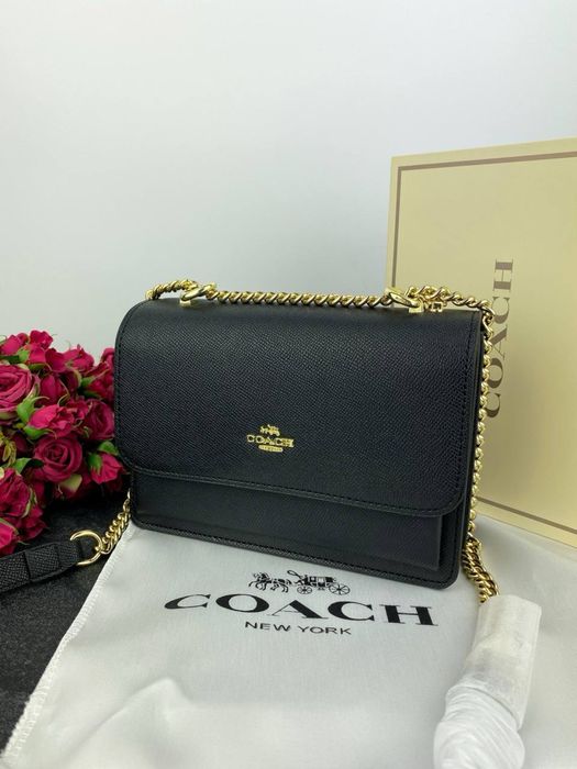 Сумка Coach Klare Crossbody bag / сумка коач, коуч чорна