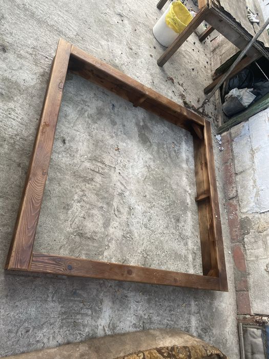 Песочница из дерева   новая