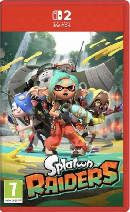 Nowa Gra Switch 2 NINTENDO Splatoon Raiders