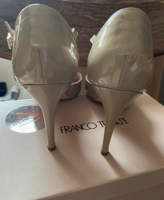 Buty damskie skórzane szpilki r. 41
