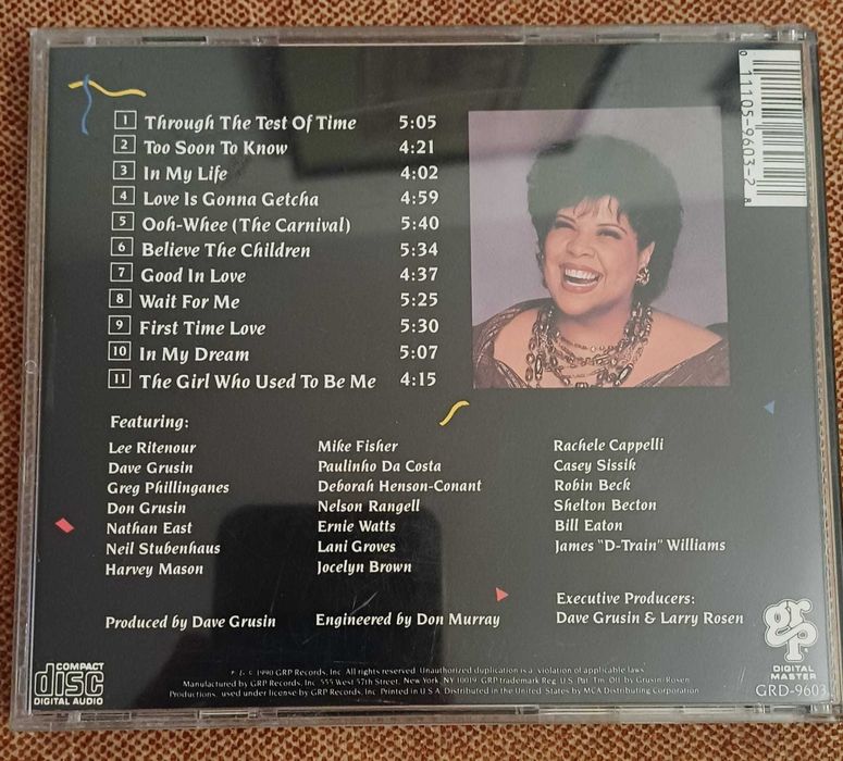 Patti Austin Love Is Gonna Getcha GRP git. Lee Ritenour