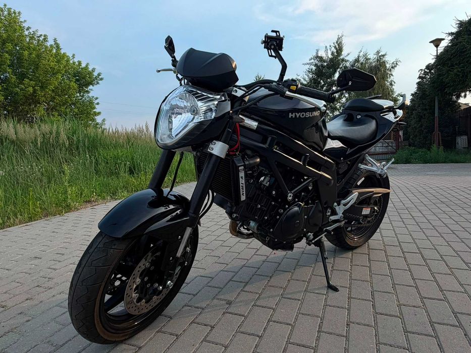 Hyosung GT 650/Suzuki SV 650 /12tys przebiegu/ 2017 rok  !!!