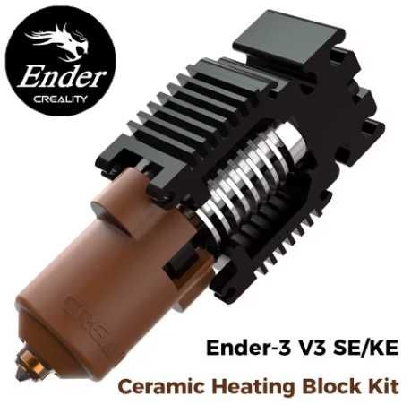 doinwestowana durkarka 3D Creality Ender 3 V3 KE + dodatki i klipper