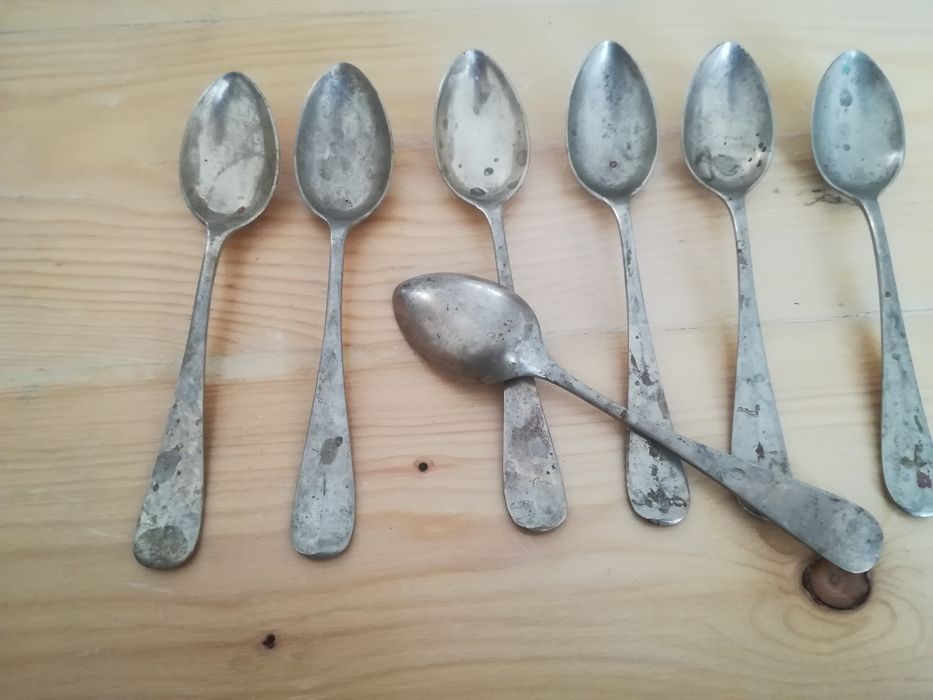 Colhes sobremesa marca Berndorf Alpacca