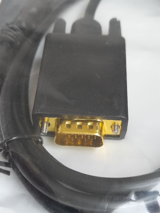 Кабель переходник HDMI to VGA адаптер для компьютера, ноутбука и др ...