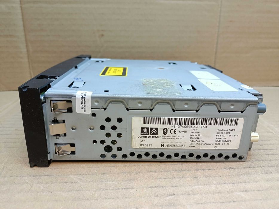 Radio citroen c4 grand picasso I bluetooth