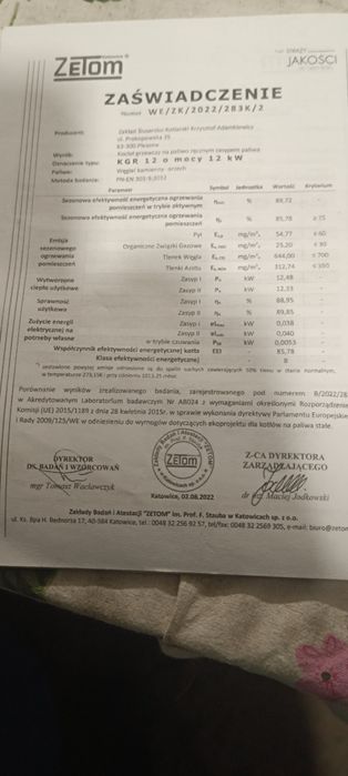Piec węglowy i na pellet