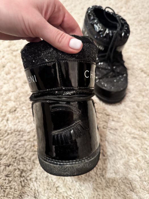 Продам зимові монбути Chiara Ferragni 39-40 розмір , moon boot
