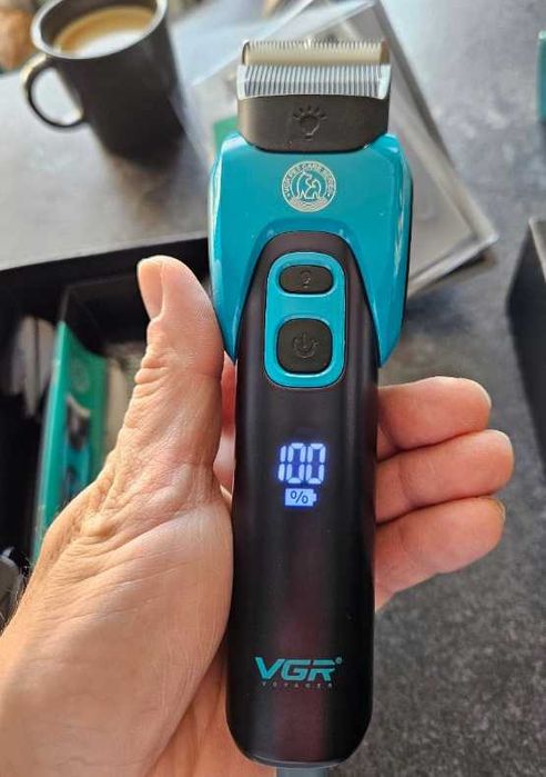 PROFESJONALNA MASZYNKA do STRZYŻENIA psa psów bezprzewodowa zestaw