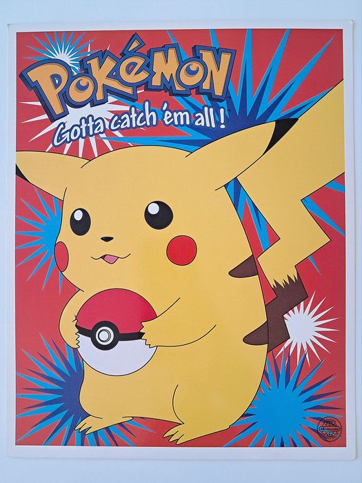 Postais XL Vintage de Pokémon (Nintendo, 1999)