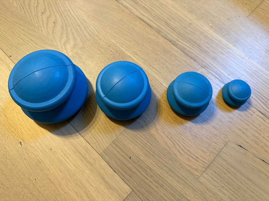 Gumowe bezogniowe bańki akupunkturowe Jian Shen Guen