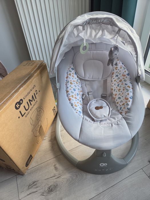 Leżaczek bujaczek elektryczny kinderkraft