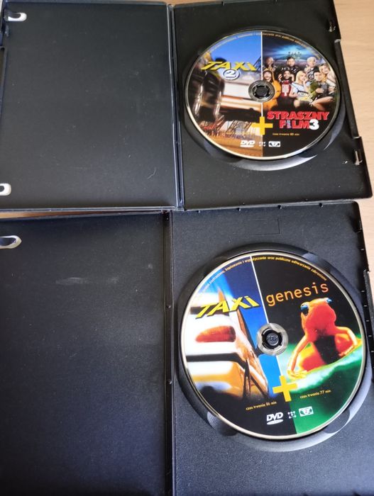 Straszny film 3 , Taxi 2, Taxi, Genesis Dvd