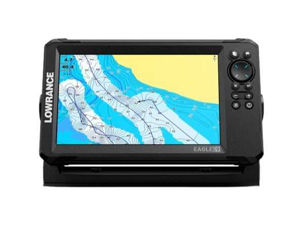 Echosonda Lowrance Eagle Eye 9″ z sonarem / przetwornikiem live.