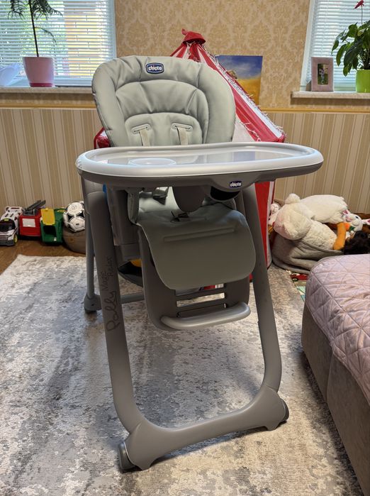 Стільчик шезлонг для годування Chicco Polly Magic