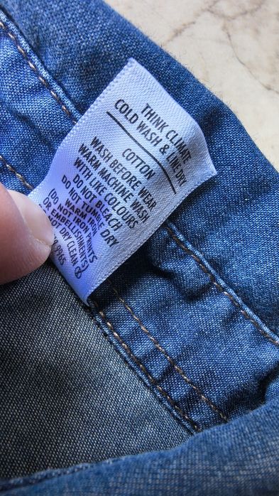 Ala jeansowa koszula rozm. 98/104