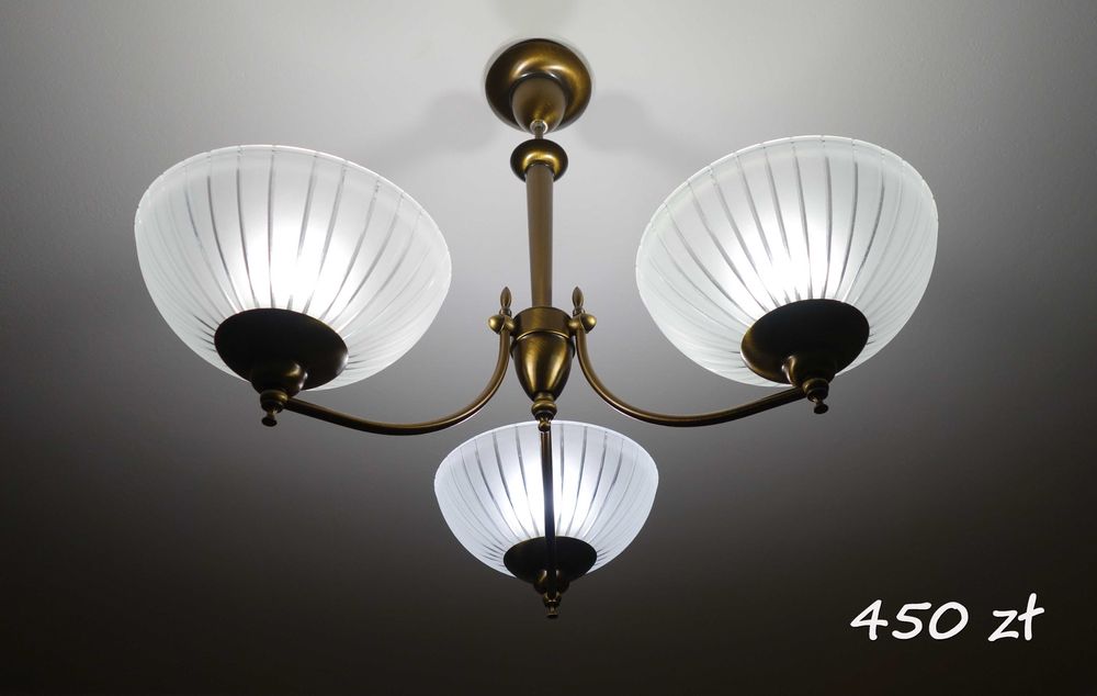 Oświetlenie mosiężne Tekielak .