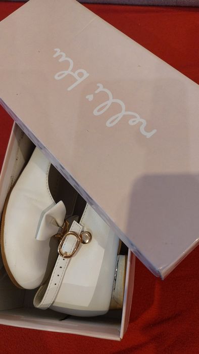 Buty komunia 37 białe
