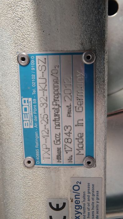 Automatyczny zwijacz węży palnika 20 m.