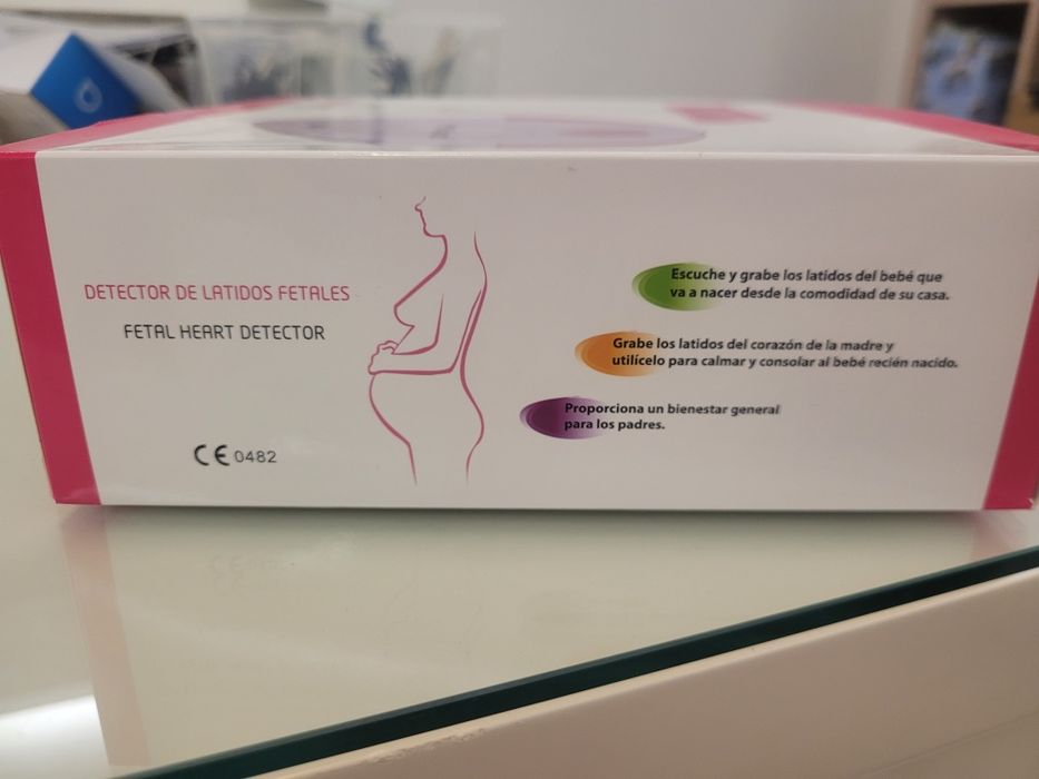 Ouvir bebe na barriga. Som fetal