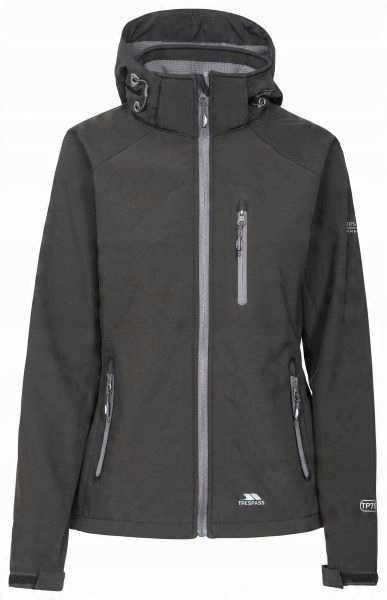 TRESPASS Bela II Softshell JKT TP75 Kurtka markowa damska S czarna
