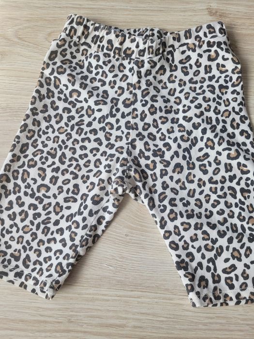 Legginsy bawełniane krótkie Zara