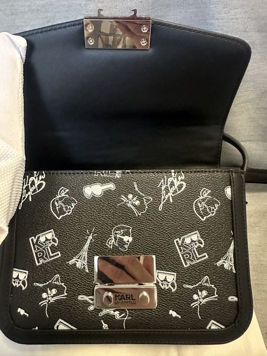 Сумочка лого Karl Lagerfeld оригинал