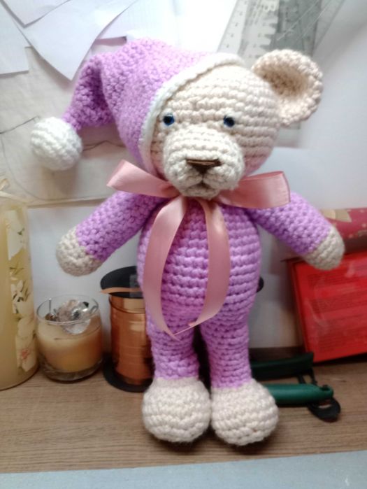 Ursinho "Guto" em Amigurumi