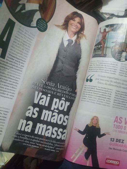 TV guia 02447 Tony Carreira e etc portes CTT grátis