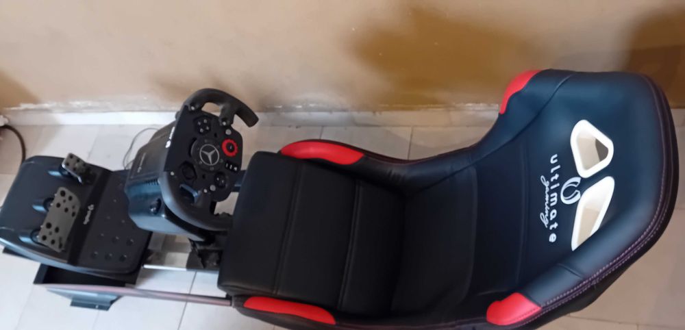 PC PS4 PS5 Fanatec CSL elite + volante F1 + pedais CSL+ playseat F1 X