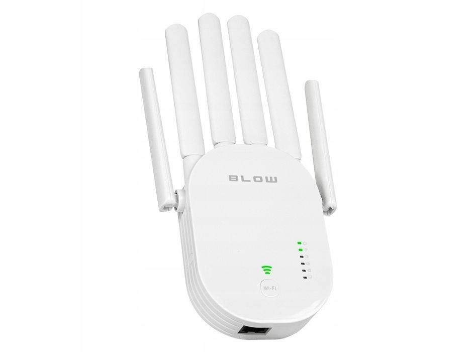 Mocny wzmacniacz sygnału 300MB/S WPS RJ-45 100M 2.4GHZ WIFI