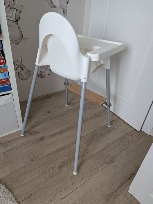 Antilop krzesełko Ikea z podnóżkiem