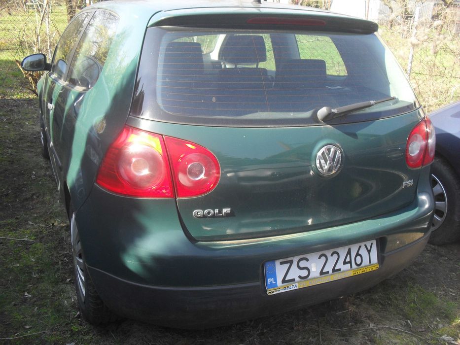VW GOLF 5 1,4 BENZ. zarejestrowany Salon Polska I rej.2007 r.