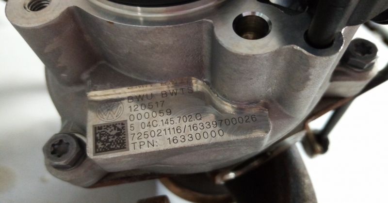 Turbo / compressor AUDI A1 Sportback (8XA, 8XF)