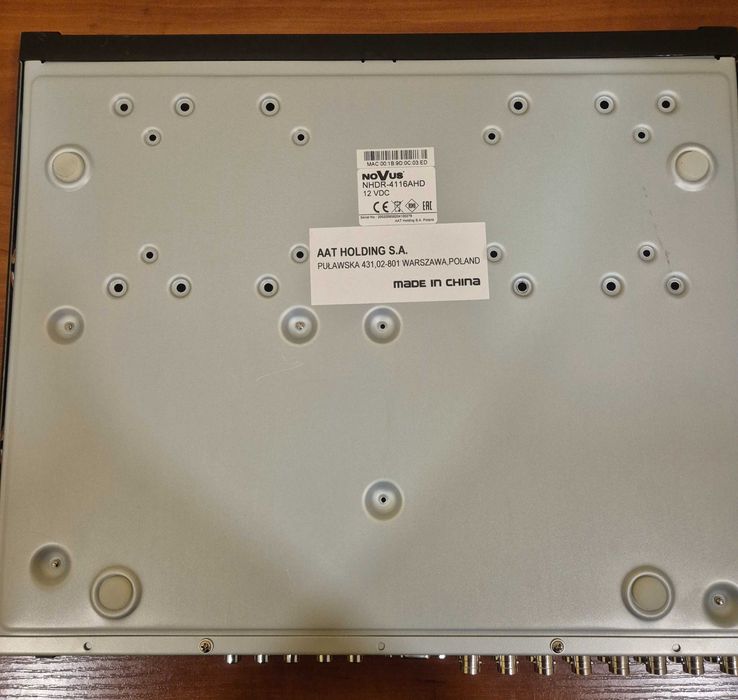 Rejestrator AHD 16 kanałowy NHDR-4116AHD NOVUS