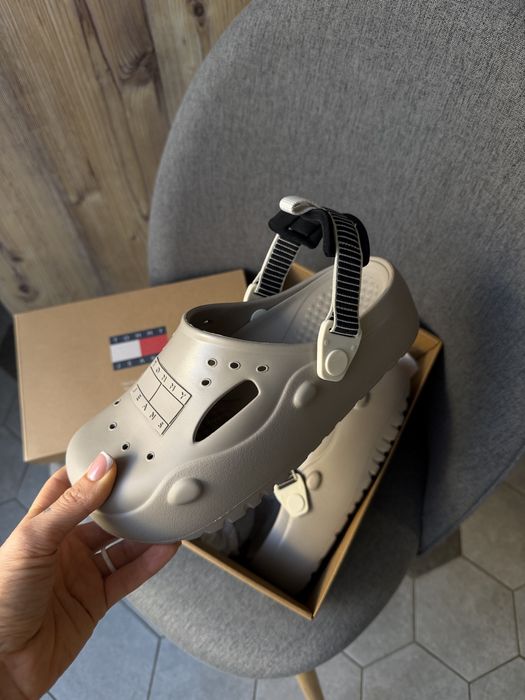 Жіночі сірі клоги TJW Hike freedom Tommy Jeans