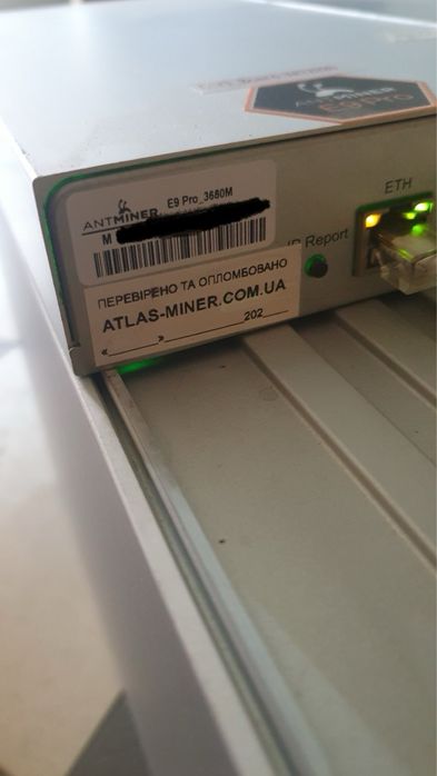 Antminer e9pro 3680м асик для майнинга