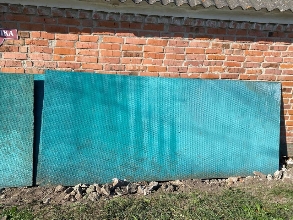 Продам листи рифлені зі сталі