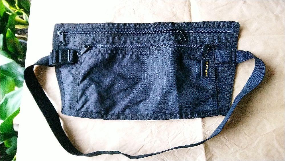 bezpieczny ukryty portfel dyskretny saszetka nerka turystyczny