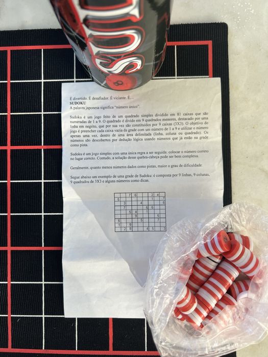 Jogo de tabuleiro Sudoku