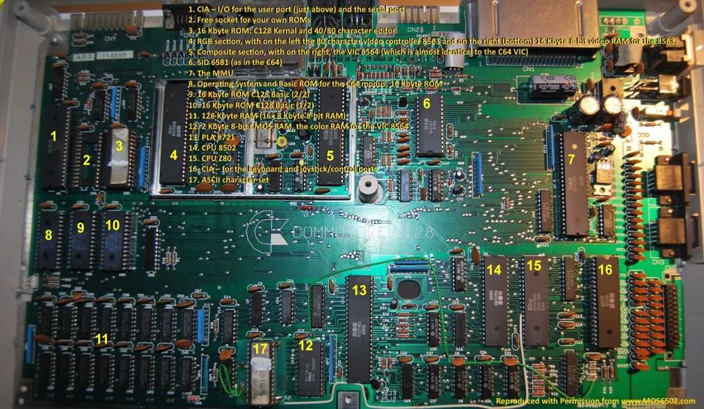 Commodore 128 – Peças originais e em bom estado